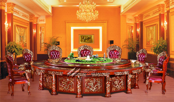 【豪華電動(dòng)餐桌】北京秦皇島軍區(qū)北戴河療養(yǎng)院 3.2 龍霸天下